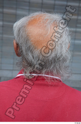 Head Hair Man White Casual Average Bald Street photo references